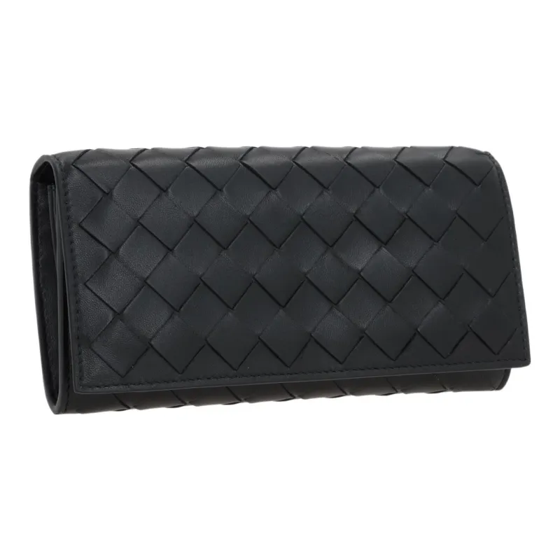 Bottega Veneta Intrecciato Large Flap Wallet-1