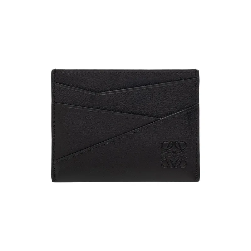 LOEWE Logo Embossed Card Holder-0