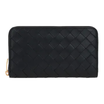 Bottega Veneta Intrecciato Zip Around Wallet