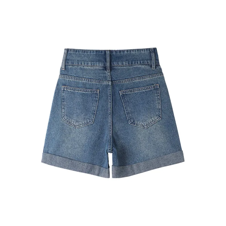 HIPPIEMISS Denim Shorts Women's Blue-1