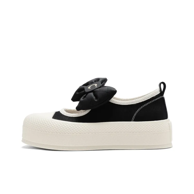 C°BANNER Platform Shoes Women's Black-0