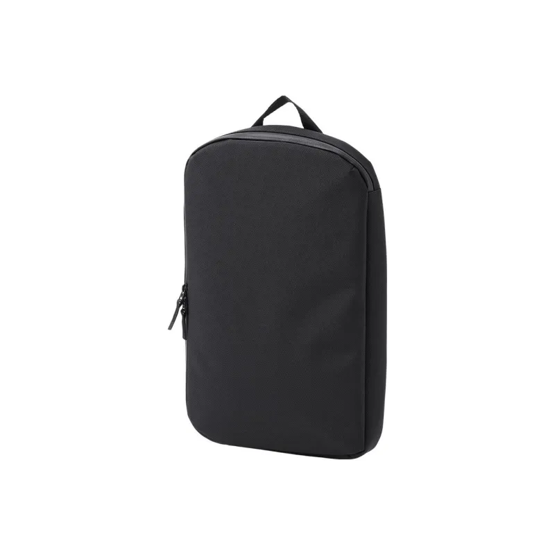 UNIQLO Polyester Polyester Crossbody Bag Backpack Laptop Bag Regular Unisex Black-0