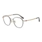 0302 Black Frame Gold Temples