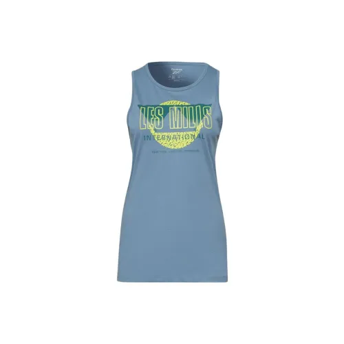 Reebok Sleeveless Sports Shirts Women's Blue