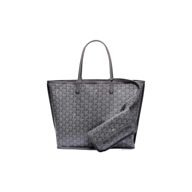 GOYARD Anjou Canvas With Leather Tote Shopping Bag Shoulder Bags Handbags Small Size Unisex 11 Colors-22