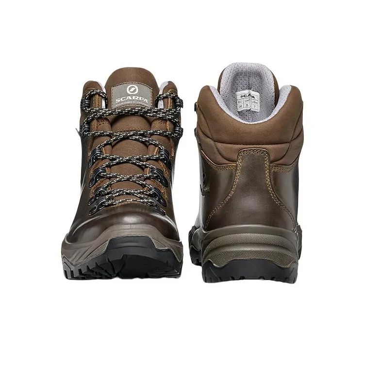 SCARPA Earth Terra Anti Slip Wear Resistant High Top Waterproof Shoes, Outdoor Shoes Women's Brown-3