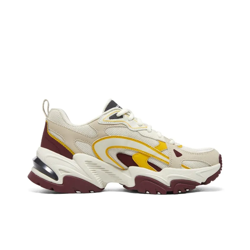 Skechers Stamina V2 'Beige Burgundy' Women's-1