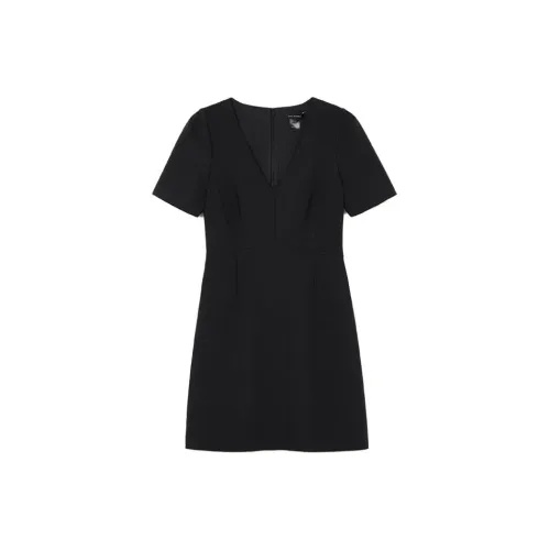 CLUB MONACO Short-Sleeved Dresses Women's Black C2WAH