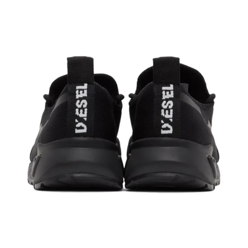 DIESEL Low Top Sports Lifestyle Casual Shoes Women's Black-4