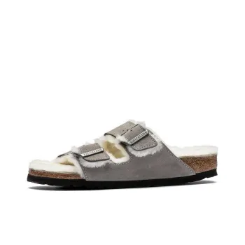 Birkenstock Arizona Two strap Shearling Sandals