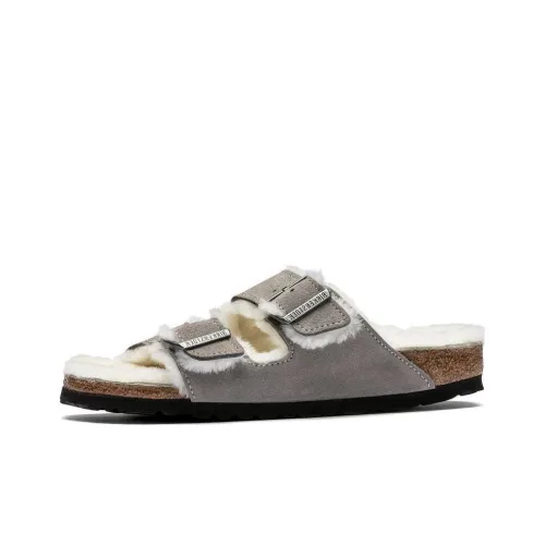 Birkenstock Arizona Two-strap Shearling Sandals