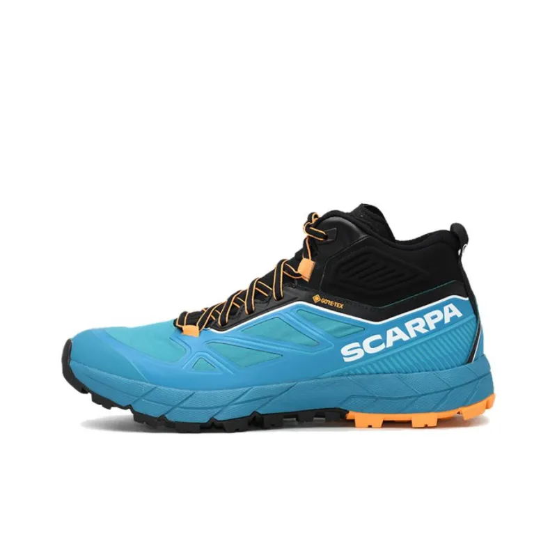 SCARPA RAPID Anti-Slip And Wear-Resistant Water-Resistant Mid-Top Outdoor Shoes Women's Gray-4
