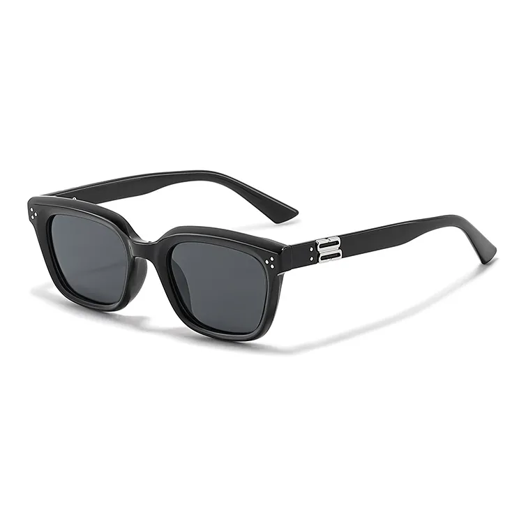 Sagawa TR/Memory Plastic Square Sunglasses Unisex-2