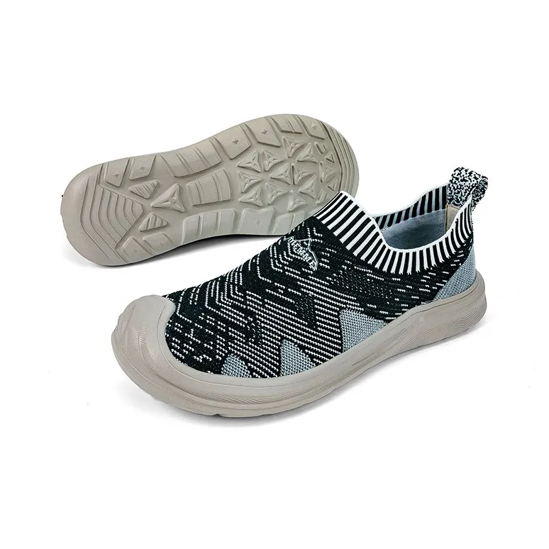 DIEMME Running Shoes Men Low Top Black Gray White-3