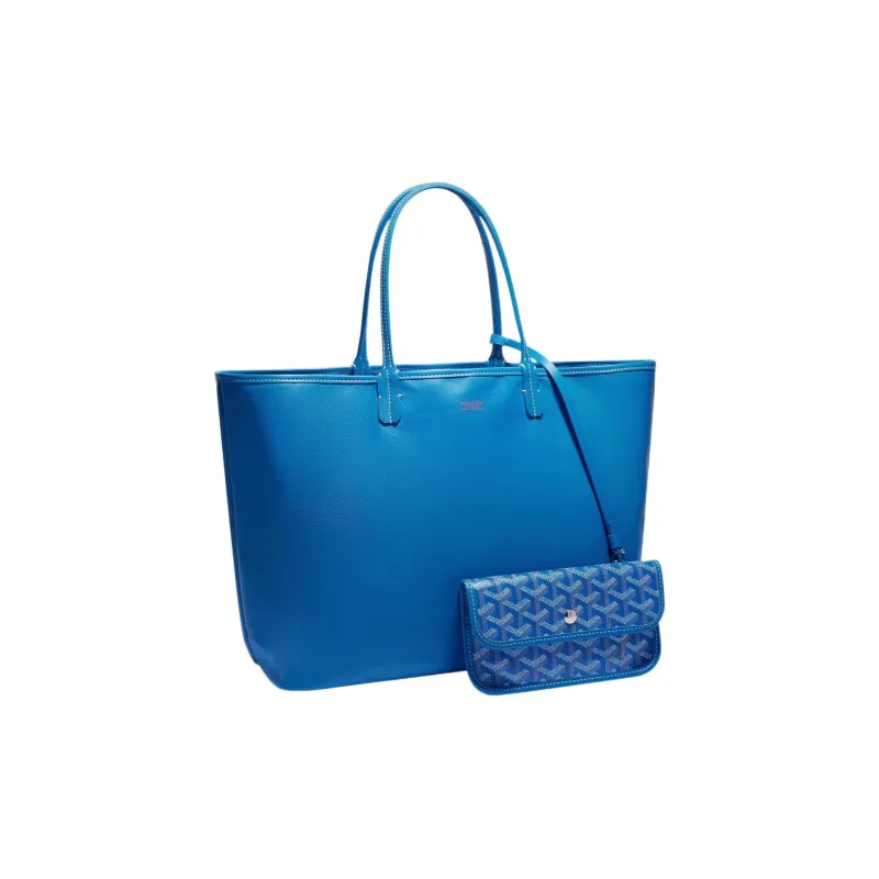 GOYARD Anjou Canvas With Leather Tote Shopping Bag Shoulder Bags Handbags Small Size Unisex 11 Colors-49