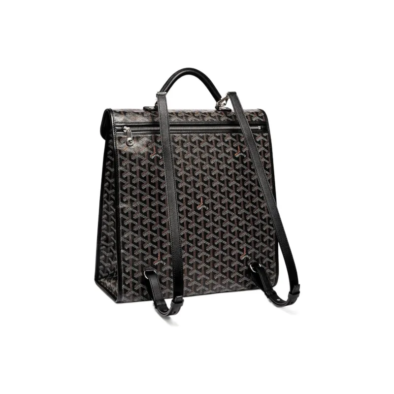 GOYARD Canvas With Calfskin Handbag Backpack Medium Size Unisex 11 Colors-2