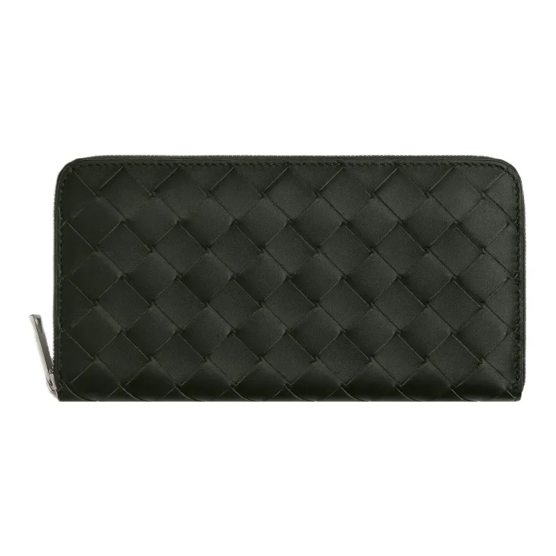 Bottega Veneta Intrecciato Zip Around Wallet-0