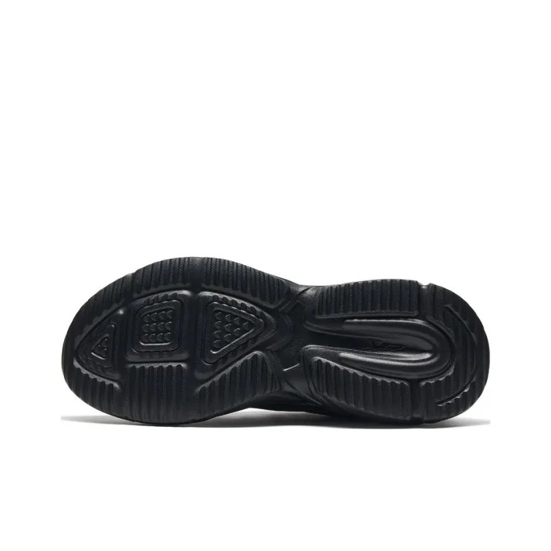 XTEP Cushioning Anti-Slip Wear-Resistant Breathability Low-Top Running Shoes Women's Black-5