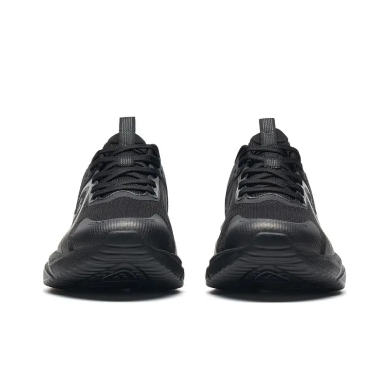 XTEP Cushioning Anti-Slip Wear-Resistant Breathability Low-Top Running Shoes Women's Black-3