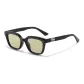 Black Frame with Green Lens