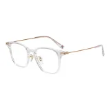 0P79 Transparent Frame with Gold Legs