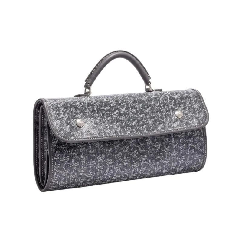 GOYARD Canvas With Calfskin Handbag Backpack Medium Size Unisex 11 Colors-64