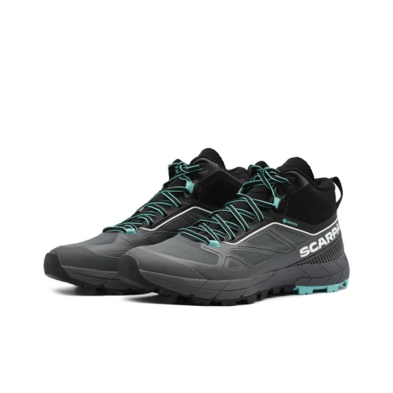 SCARPA RAPID Anti-Slip And Wear-Resistant Water-Resistant Mid-Top Outdoor Shoes Women's Gray-1