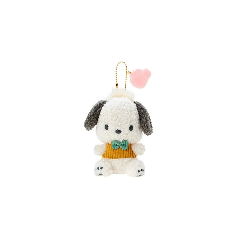 Sanrio Pacha Dogs Vintage Packaging Paper Style Collection Dolls Plush Pendant 12cm Height-1