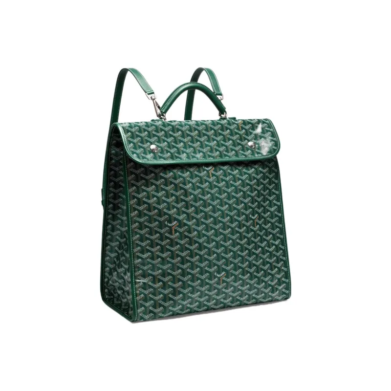 GOYARD Canvas With Calfskin Handbag Backpack Medium Size Unisex 11 Colors-30