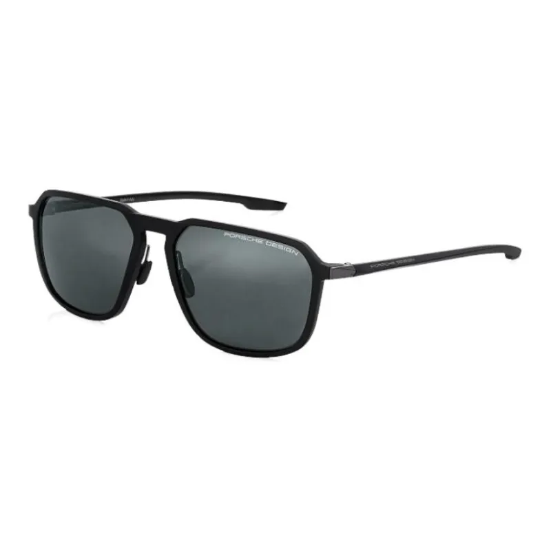 PORSCHE DESIGN Plate Frame Irregular Shape Sunglasses With Polarized Lenses Unisex-0
