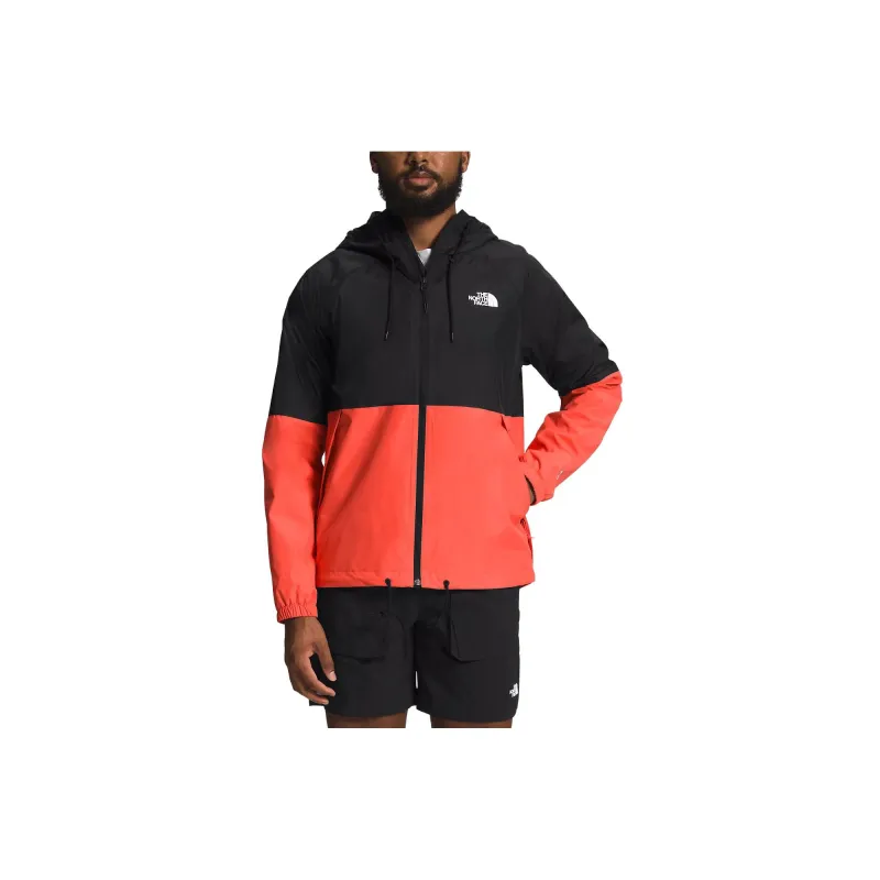 THE NORTH FACE Antora Jacket Men's Orange Black-1