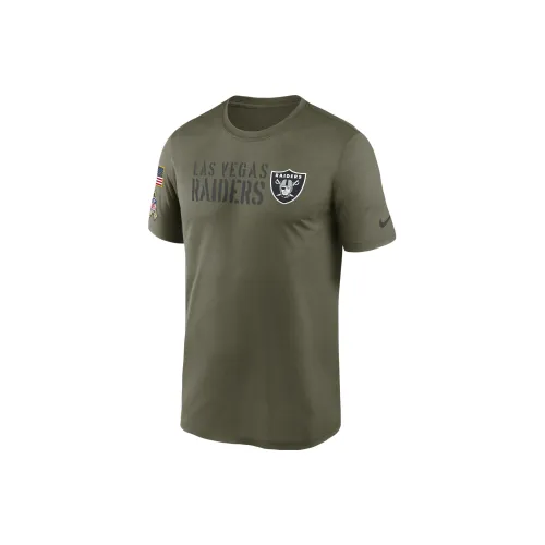 Nike T-Shirts Men Army Green