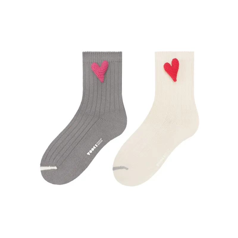 TOOCI Unisex Mid Calf Socks-2