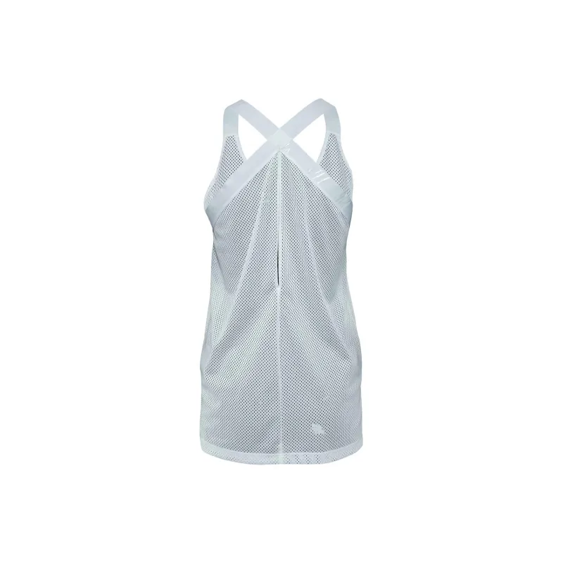 Nike Sleeveless Sports Shirts Women's Blue White-1