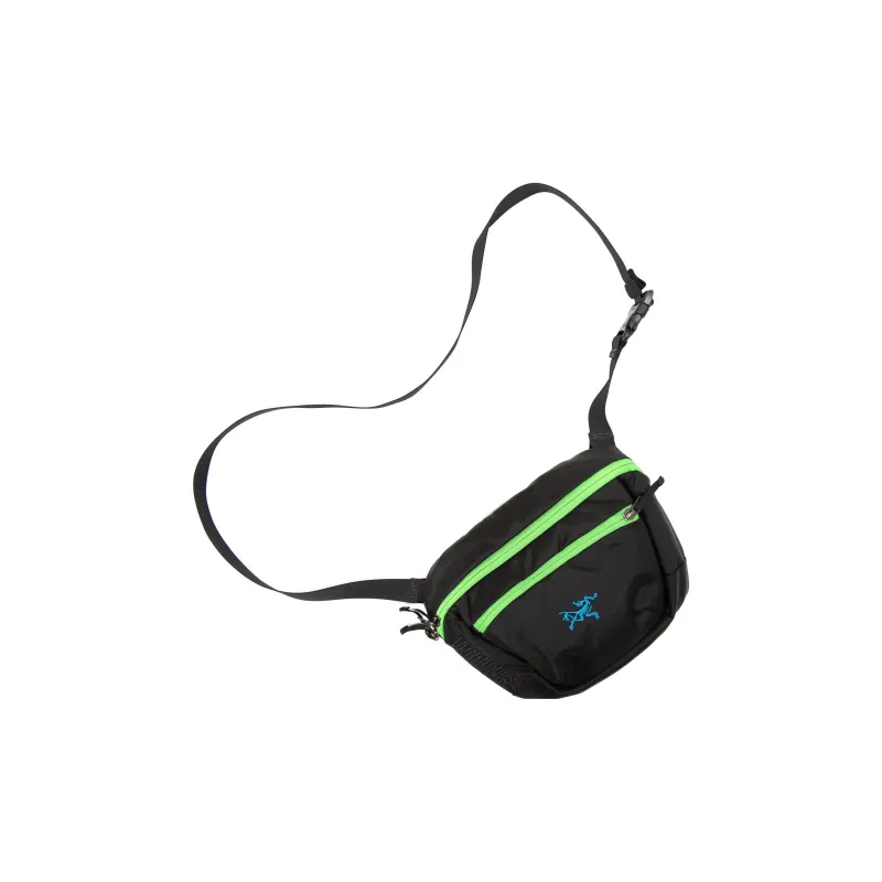 Arcteryx Nylon Sling Bags One Shoulder Crossbody Fanny Pack Regular Unisex Black-3