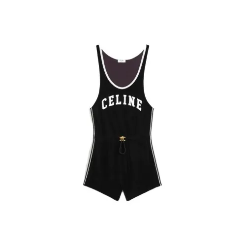 CELINE Jumpsuits Women's Black