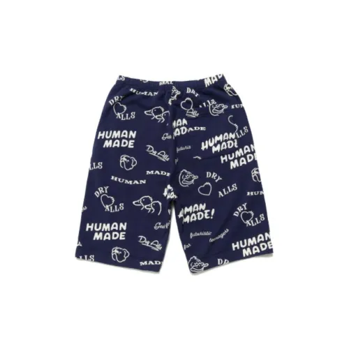 HUMAN MADE Casual Shorts Men Navy Blue