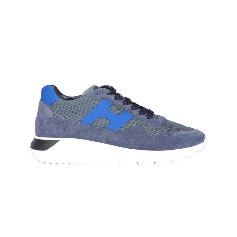 HOGAN Interactive³ Low Top Sports Casual Shoes Men's Blue-1