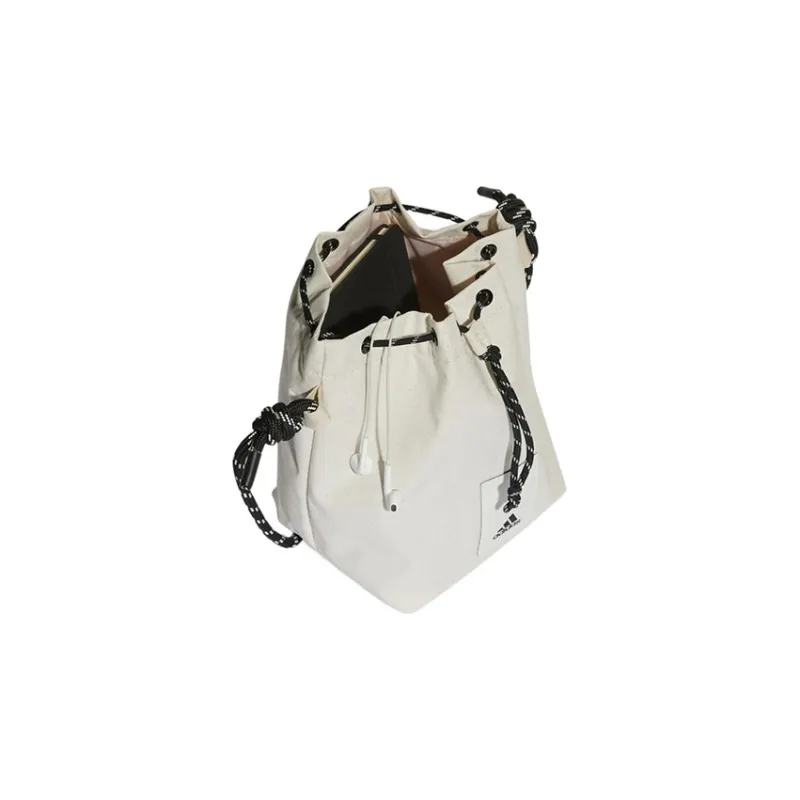 Adidas Cotton Bucket Bags Crossbody Bag, Shoulder Bag Unisex Ecru-3