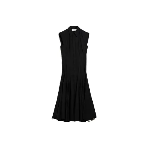 SportMax Sleeveless Dresses Women's Black