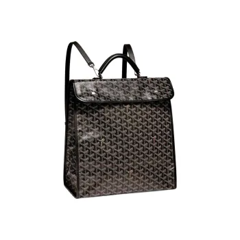 GOYARD Canvas With Calfskin Handbag Backpack Medium Size Unisex 11 Colors