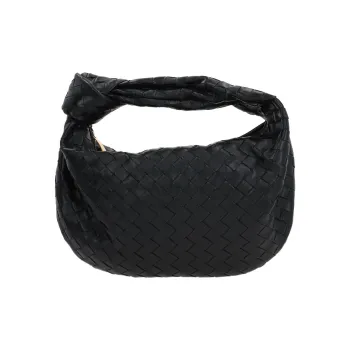 Bottega Veneta JODIE Sheepskin Shoulder Bag Handbag Women's Black