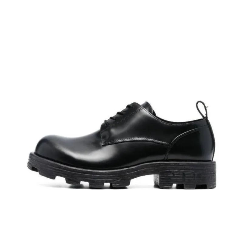 DIESEL D-Hammer Leather Oxford Shoes-0