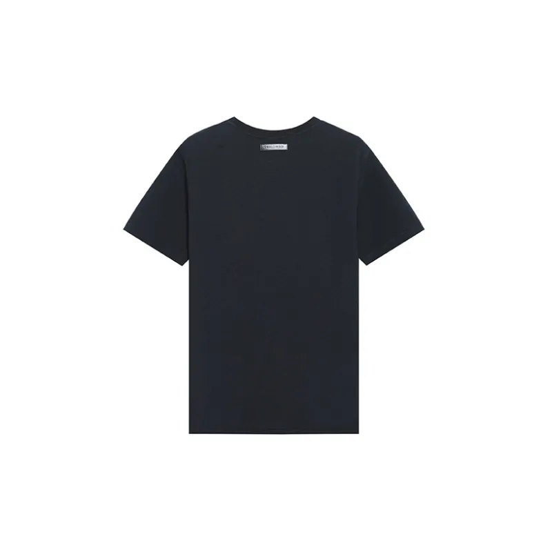 TCH T Shirts Unisex Black Base Gold Logo-1