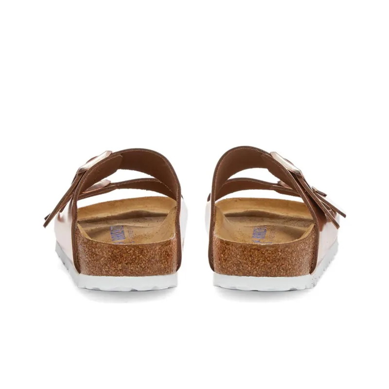Birkenstock Arizona Softbed Metallic Cooper Women's-2