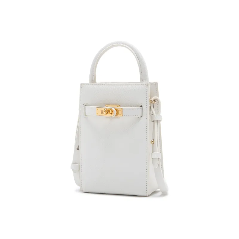 ELLE Handbags White-1