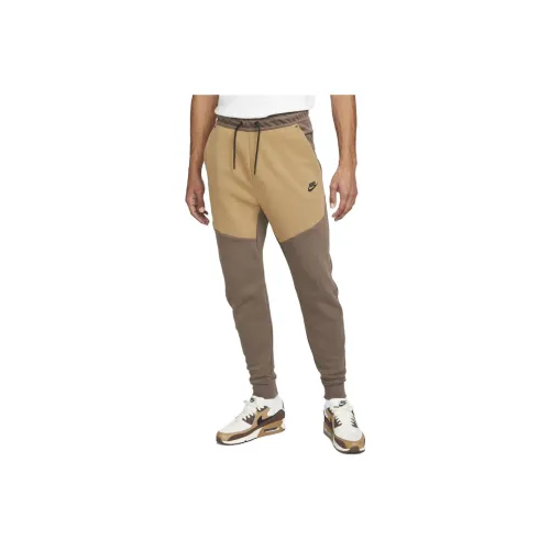 Nike Knitted Sweatpants Men Brown