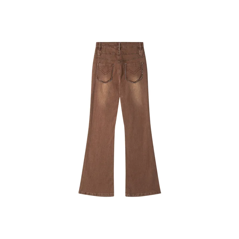 OWOX Jeans Women's Brown-1