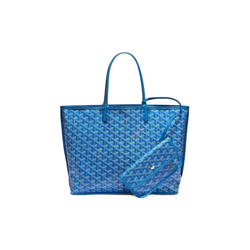GOYARD Anjou Canvas With Leather Tote Shopping Bag Shoulder Bags Handbags Small Size Unisex 11 Colors-50