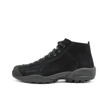 SCARPA Mojito City Mid Anti-Slip And Wear-Resistant Water-Resistant Mid-Top Outdoor Shoes Unisex Black
